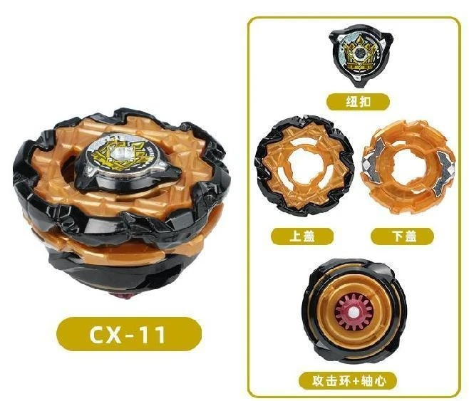 Gyro Golden Version Top X Serie Spielzeug BX00-02 BX03 UX03 CX-00 BX-13 CX-11 Top Serie Zieh-Skala-Launcher Griff Kampf-Top