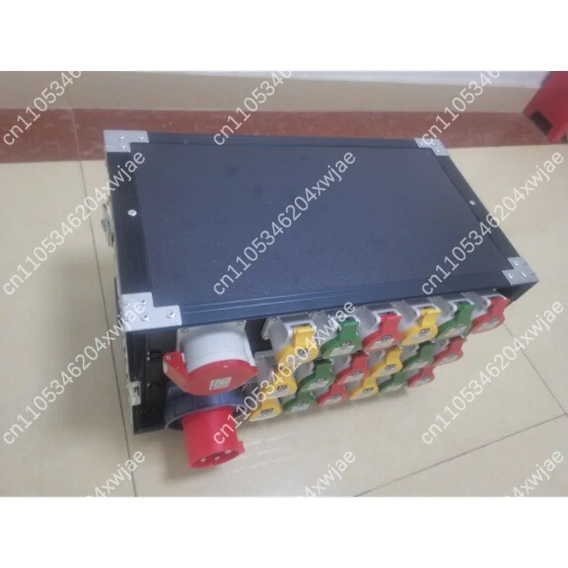 18 Way Stage Power Cabinet Direct Output Socket Box Stage Lighting Audio Screen Rental Performance Control Accessory