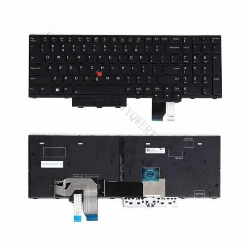 Sj+US Teclado para portátil Lenovo Thinkpad T5G GEN2 P15 GEN2 P17 GEN2 Series Negro