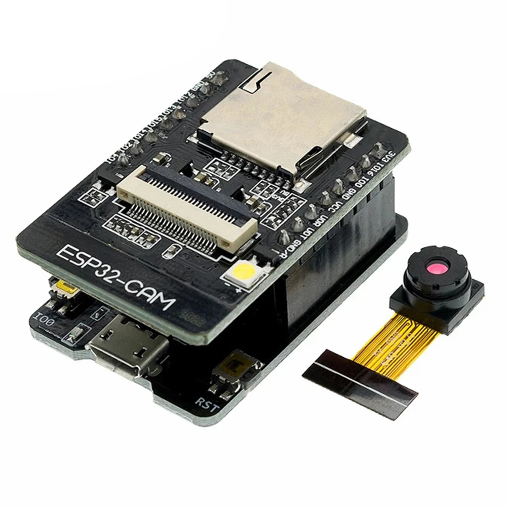 ESP32-CAM-MB ESP32-CAM WiFi + Bluetooth Module Camera Module ESP32 Development Board CH340C 2.4G Antenna Kit For Arduino