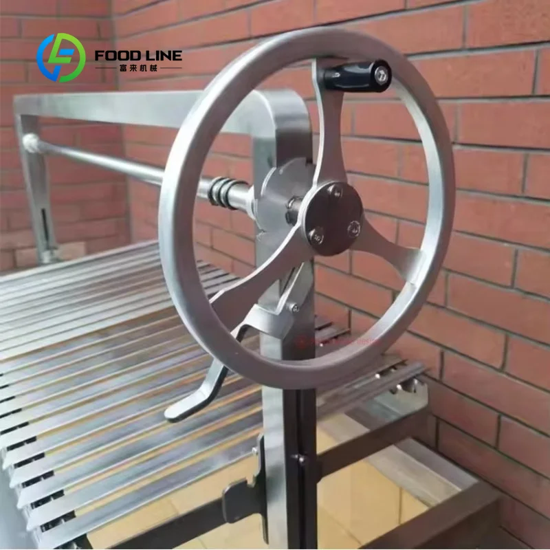 customized adjustable height bbq grill commercial charcoal grill stainless steel lifting grate for restaurant bar food service
