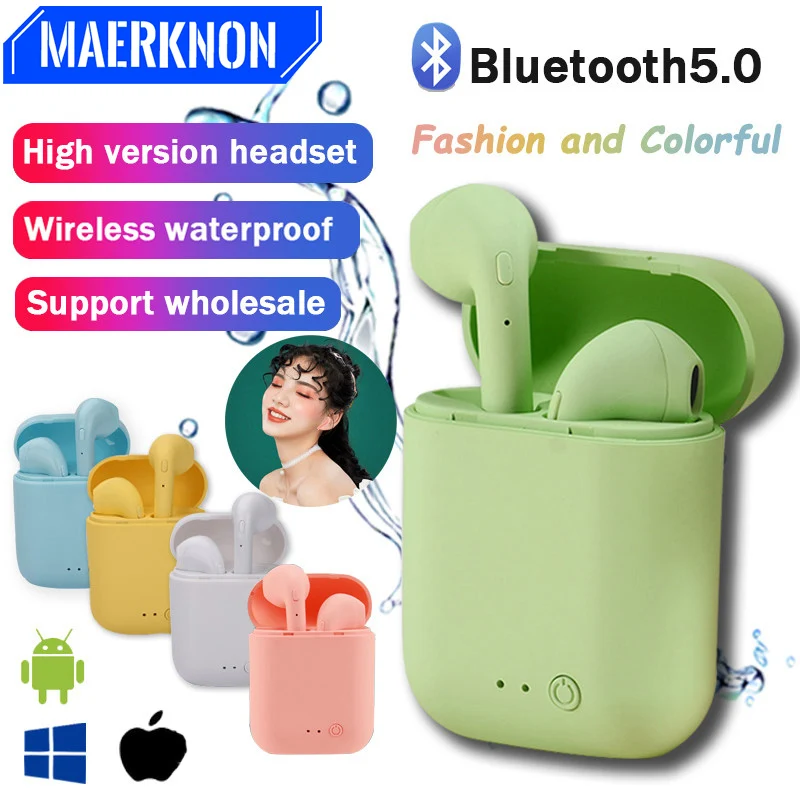 

NEW TWS Wireless Bluetooth Headset Earphone Bluetooth 5.0 Sports Wireless Headphones With Charging Box For iPhone xiaomi Samsung
