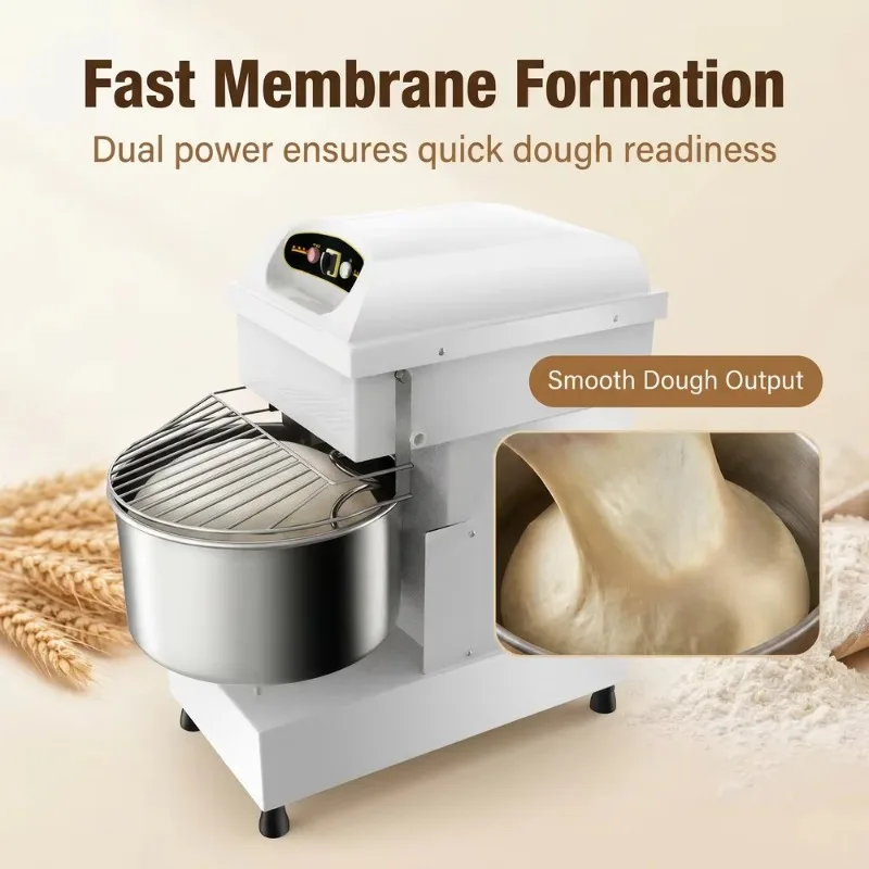 Commercial Electric Spiral Dough Mixer for Bread Bakery Professional Dough Mixing Machine