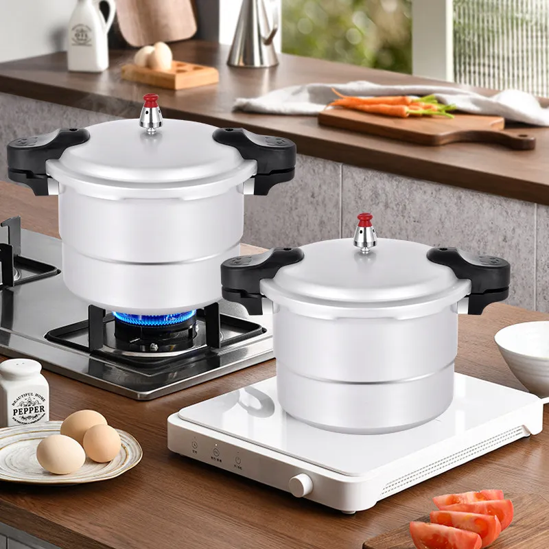 

Mini Pressure Cooker 80kPa Gas Induction Compatible Explosion Proof Pot Heat Resistant Handle Removable Sealing Ring
