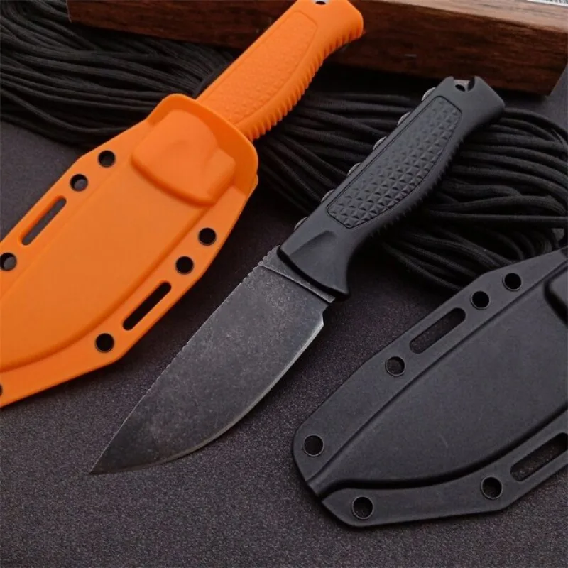 

Outdoor BM 15006 Fixed Blade Knife Anti Slip Handle Camping Safety Defense Straight Knives