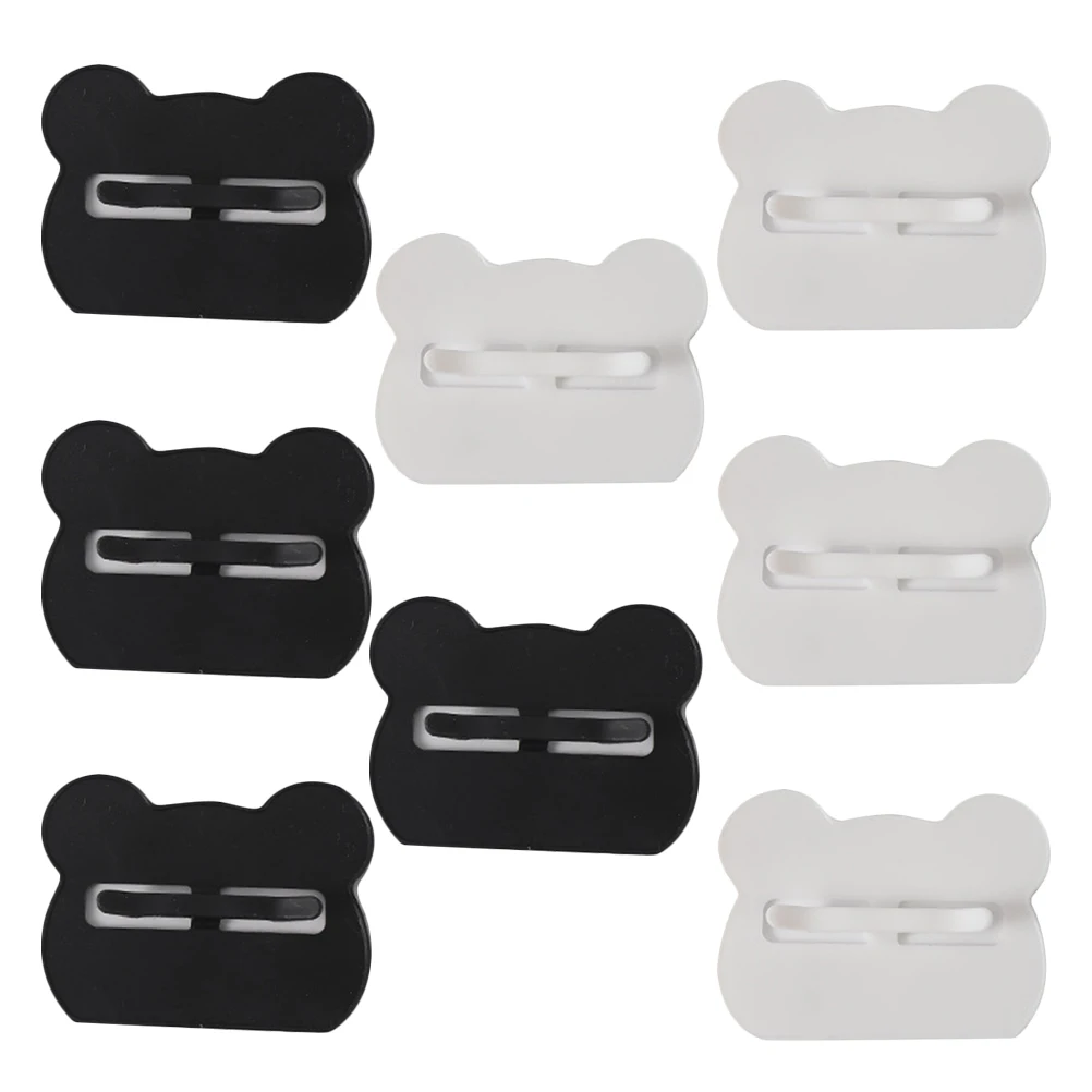 

8 Pcs Garbage Can Fasteners Holder Garbage Bag Clips Trash Can Clips Anti Slip Kitchen Home Bin Fasteners