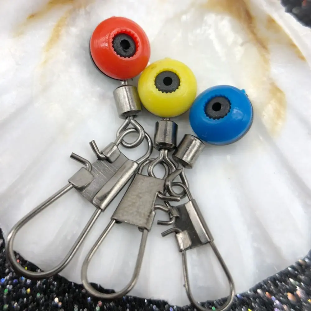 Match Beans Bobber Stops Fishing Tackle Space Beans Connectors Space Beans Swivel Fishing Float Feeder Beads Link Swivels Float