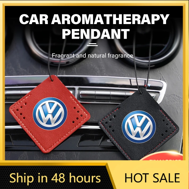 

Декоративные накладки с логотипом автомобиля, ароматический кулон, украшение интерьера для Volkswagen VW Scirocco Jetta Beetle Golf 4 5 6 P