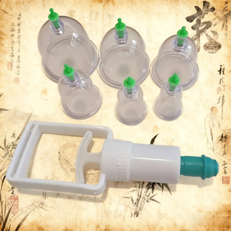 

Набор для ручного массажа спины с регулируемой силой всасывания, эргономичный дизайн, прочный пластик, портативный.