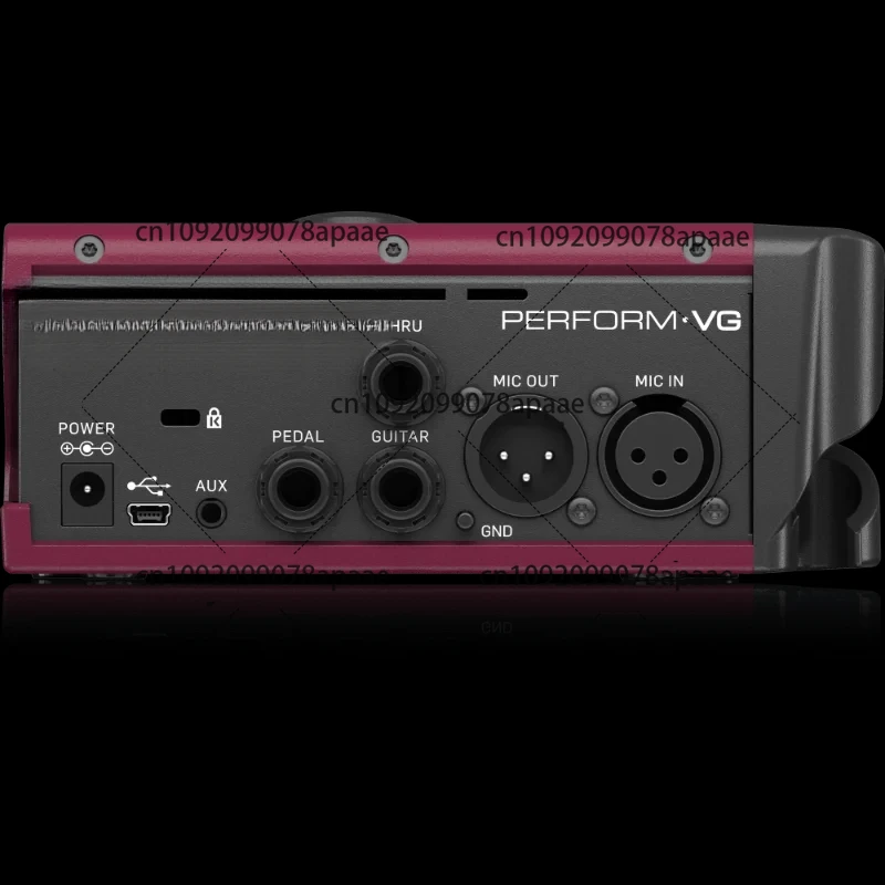 PERFORM-VG Ultra-Simple Mic-Stand Mount Vocal Acoustic Guitar Processor For And Performers