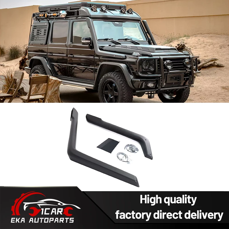 4X4 Off-Road Dry Carbon Fiber Snorkel Fits Mercedes-Benz G Class W463 1:1 High Quality Wading Air Intake Snorkel Decor Trim