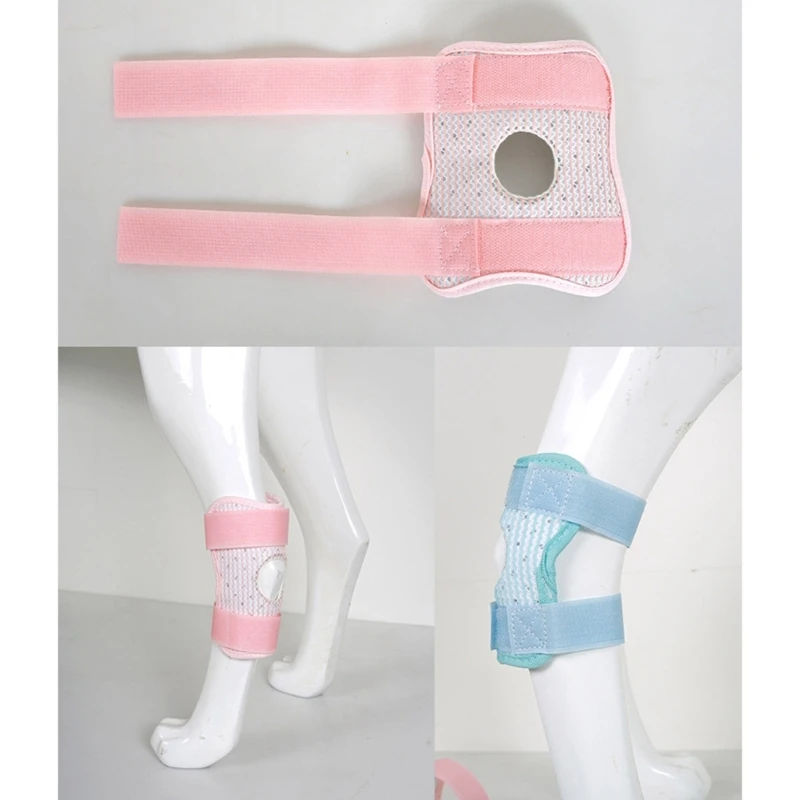 Dog Joint Support Sleeves Protective Knee Elbow Cover, Open Center Leg Cover with Secure Fastening, Soft Fabric for Routine 87HA