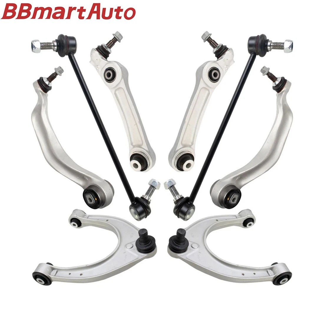 

8 шт. комплект рычага передней подвески для BMW 528i 535i 535d 550i GT 640i 650i