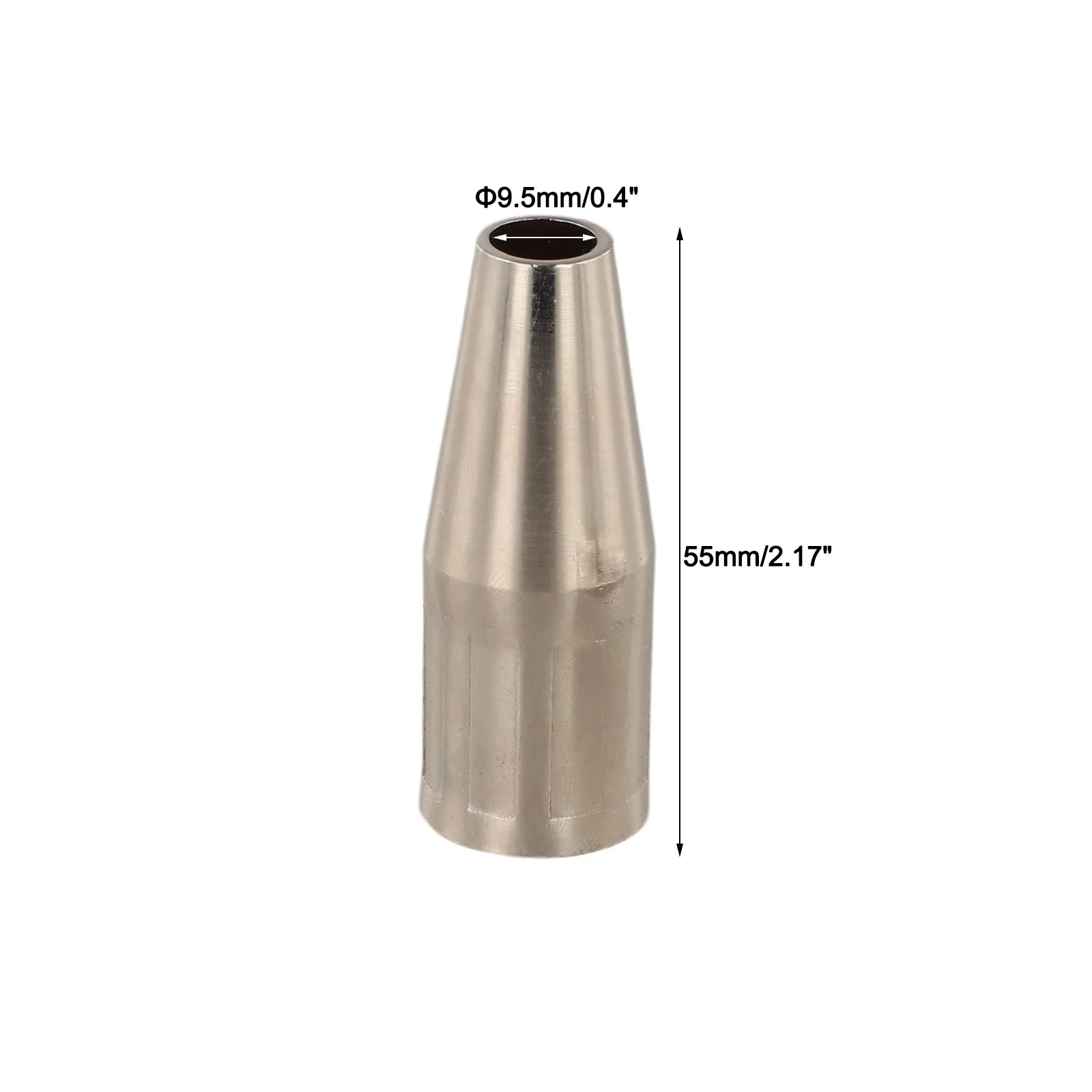 銅製ミグ溶接ノズル2個セット-kp3075138f-04インチオリフィスネジ式接続-200a、300a、400a溶接用