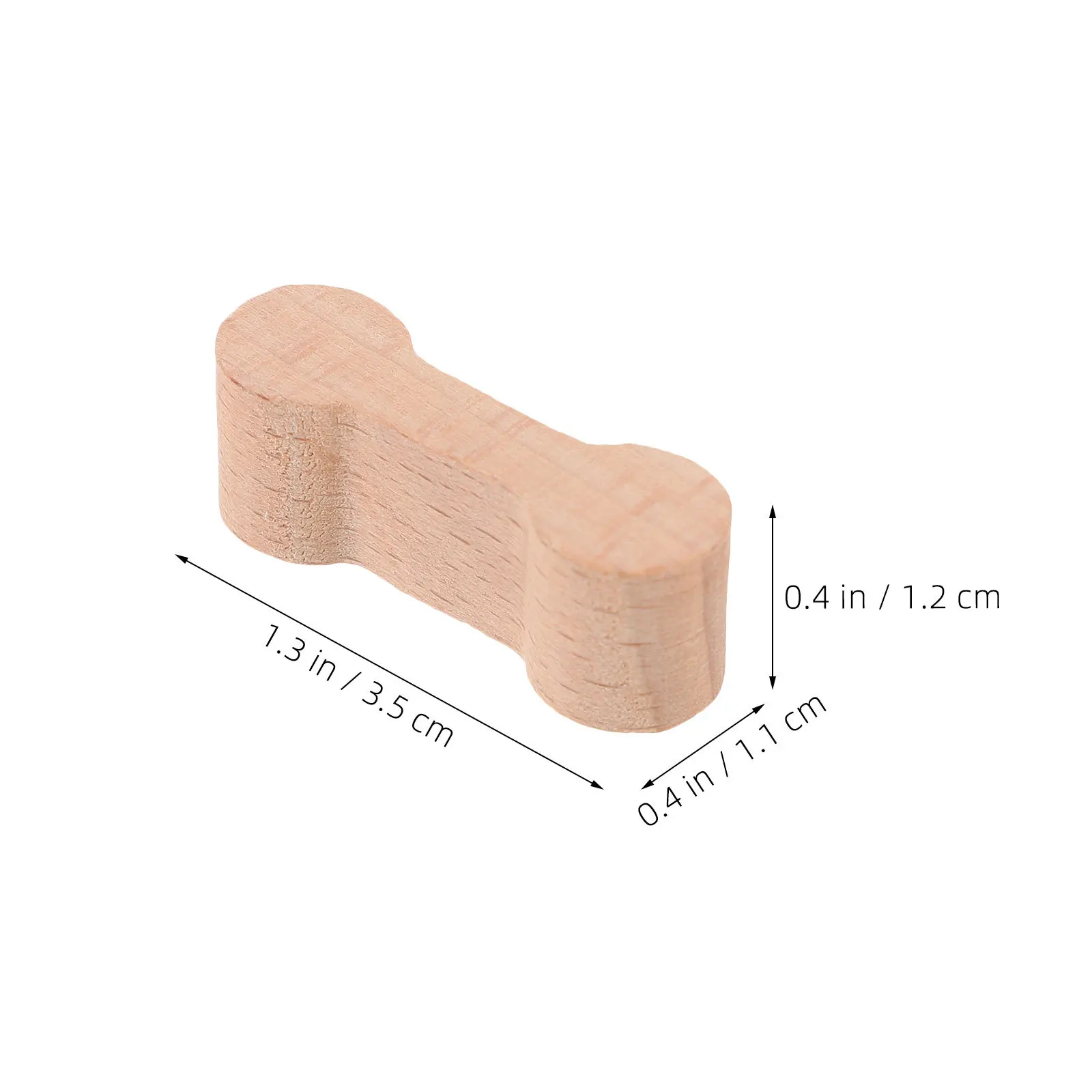 10 pezzi connettori per ossa per binario del treno in legno parti dell'adattatore ferroviario natalizio fai da te accessori artigianali per veicoli per bambini connettore per osso fai da te