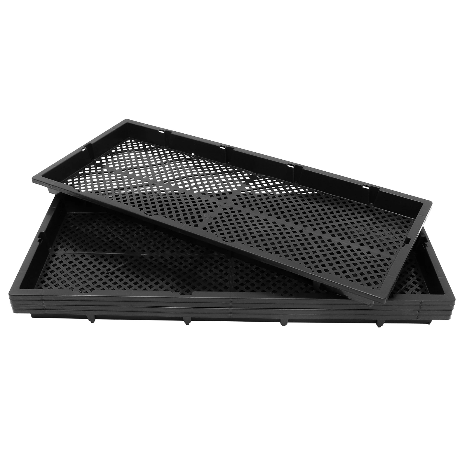 

5pcs Nursery Tray Plant Sprouter Hydroponic Germination Pots Garden Plastic Planting Thickened Durable Design Simple Practical