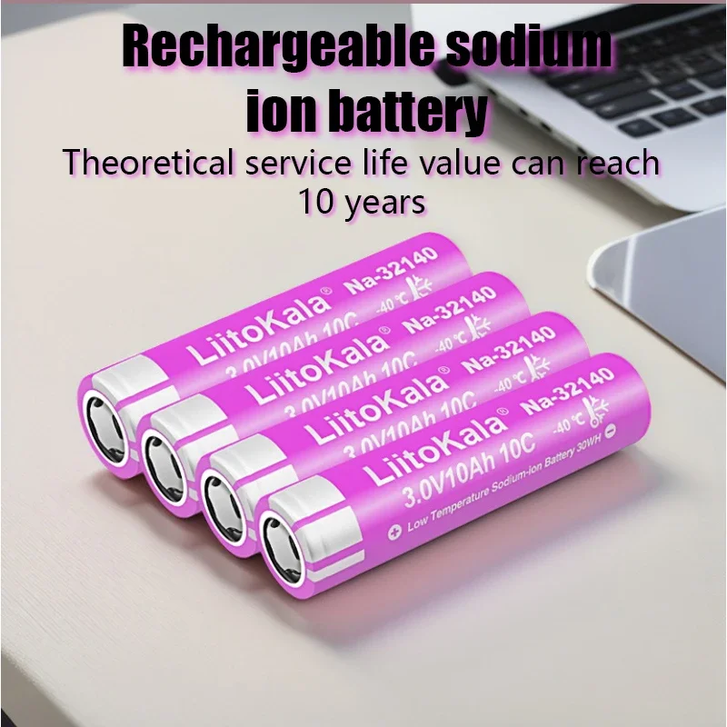 5 قطعة LiitoKala بطارية الصوديوم 3 فولت 10Ah Na32140 بطارية قابلة للشحن 10C معدل عال NA-32140 خلية 3000 + دورات DIY بها بنفسك 12 فولت 24 فولت 48 فولت