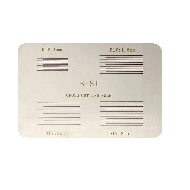 Cross Cut Guide Tool Muliti-functional Cross Cutting Rule for paint coating adhesion test
