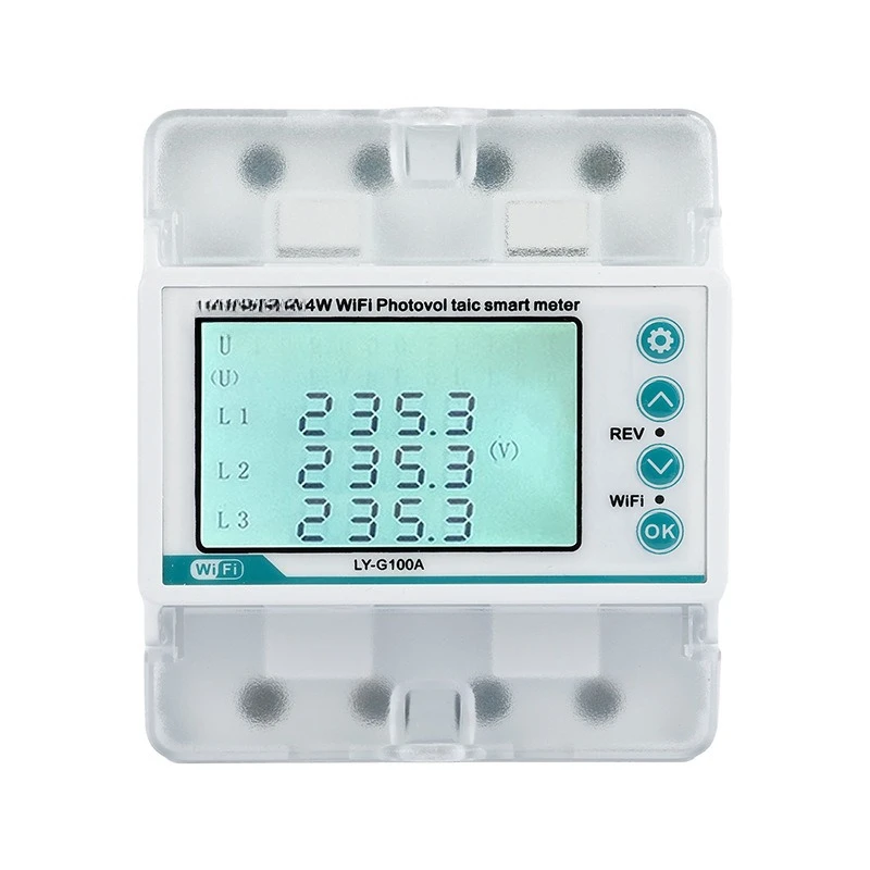

Graffiti WiFi three-phase meter intelligent leakage protection overcurrent protection automatic reclosing