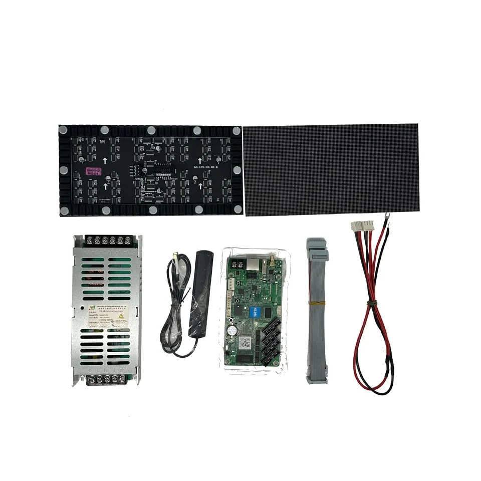 2Pcs Flexbile  P1.875 Indoor 240x120mm Full Color Led Video Modules With D16 Wifi Controller