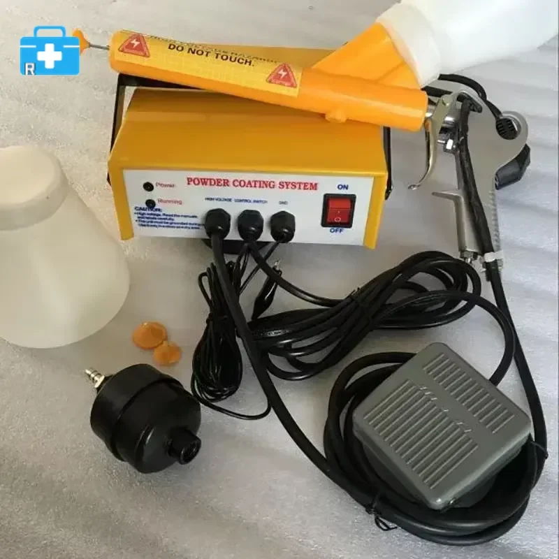 220V Portable Manual Spray Electrostatic Spray Powder Coating Small Spraying