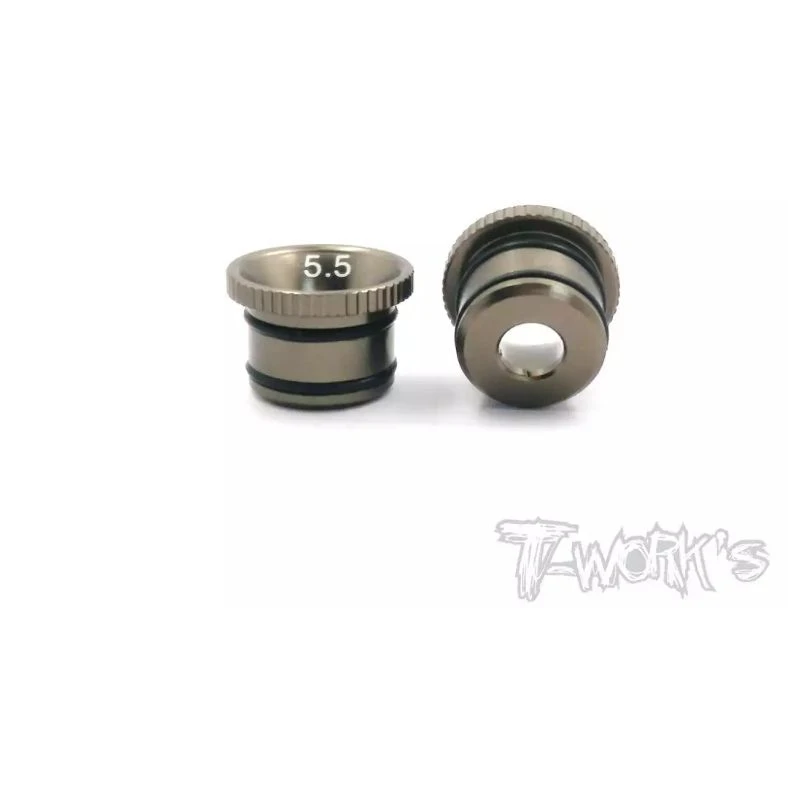 Original T works TG-012 Aluminum Fluent Carburetor Reducer 5.5mm ( For Reds & Picco )each 1pcsProfessional Rc part