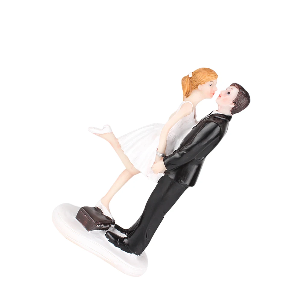 

Cake Topper Decor Resin Bride Groom Couple Design Wedding Cake Decoration DIY Baking Craft Home Desk Ornament Resin Micro