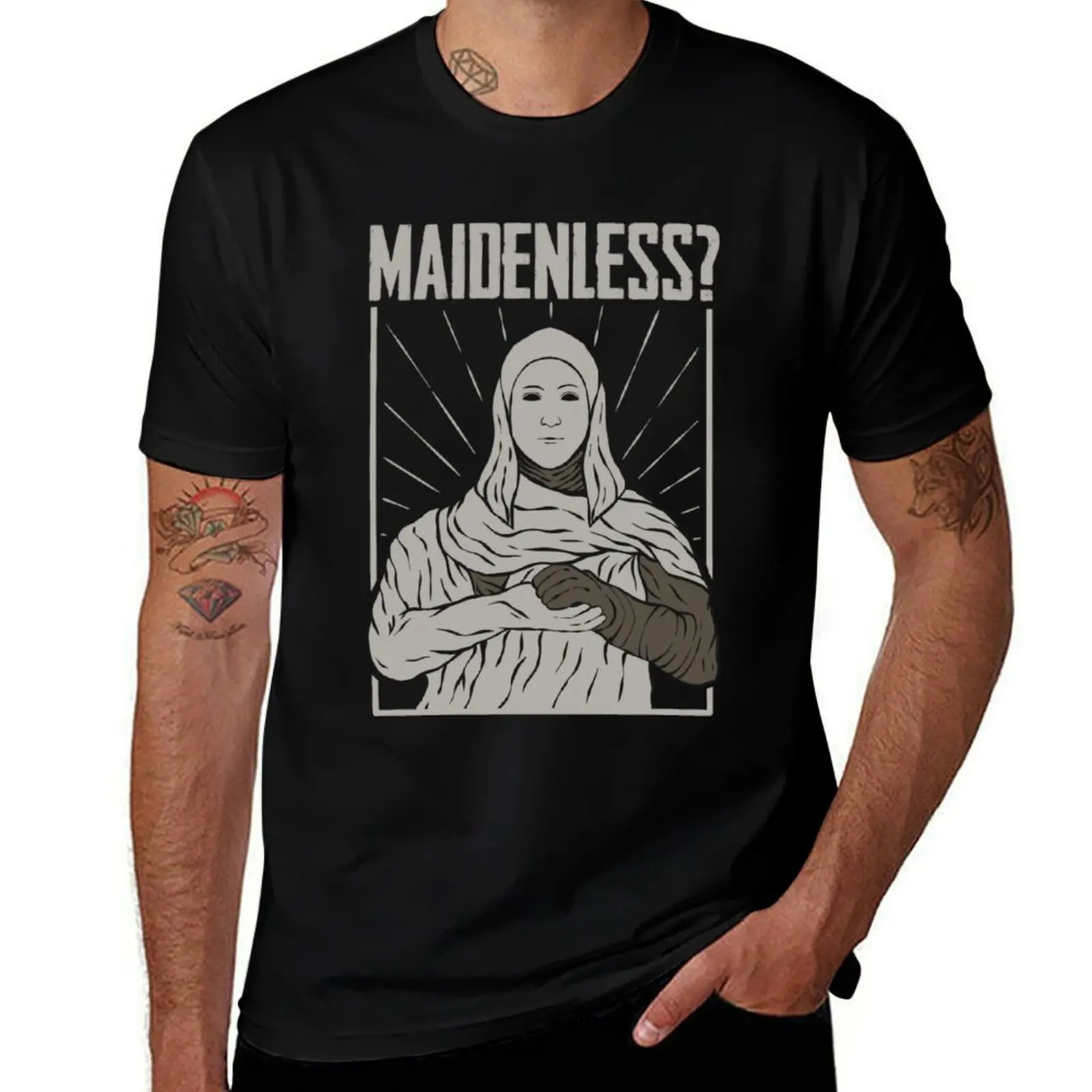 Maidenless logo T-Shirt Plus Size Comfort Fit Tee