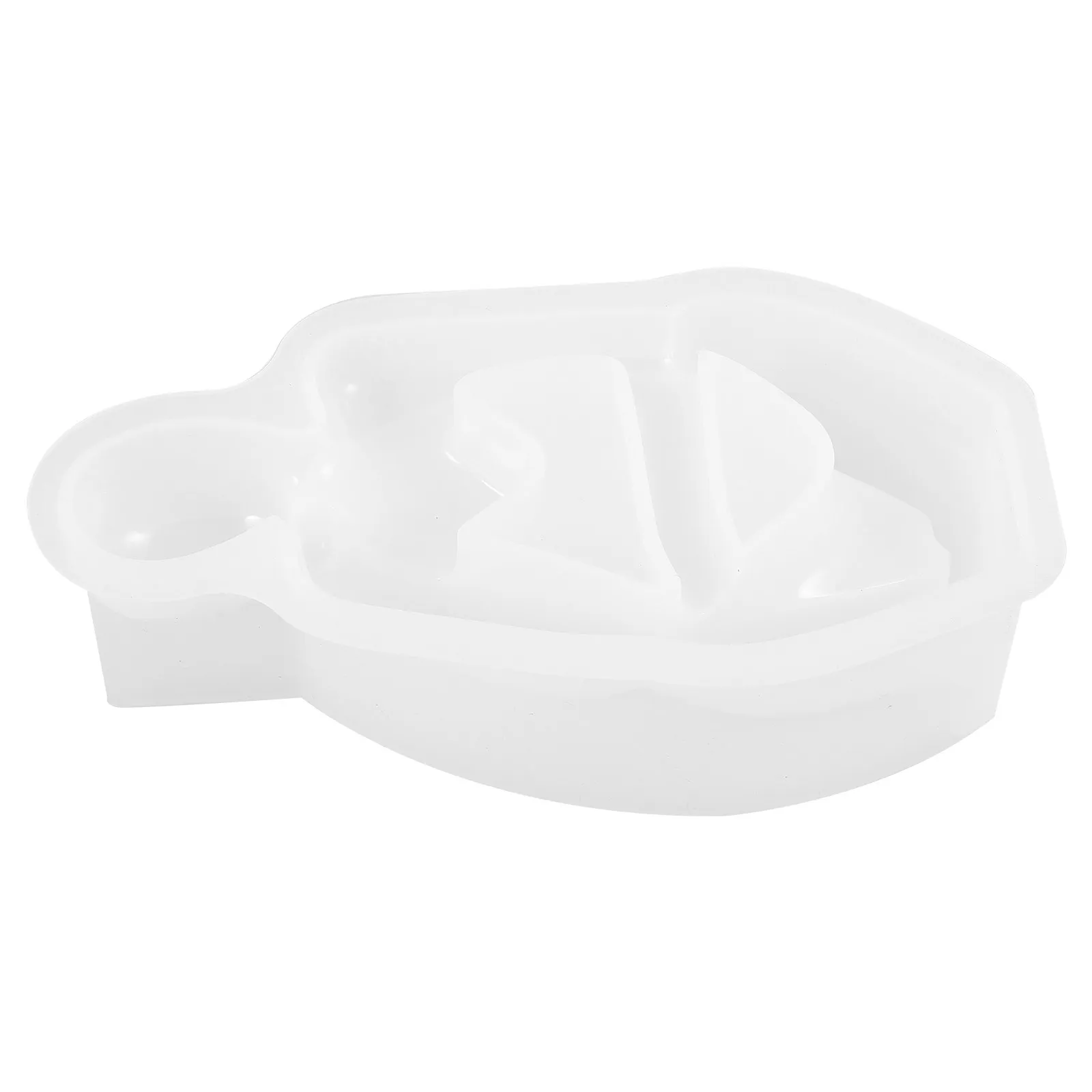 Thinker Shape Silicone Mold for DIY Making Soap Resin Crafts Flexible Reusable Tear-Resistant Smooth Demoulding
