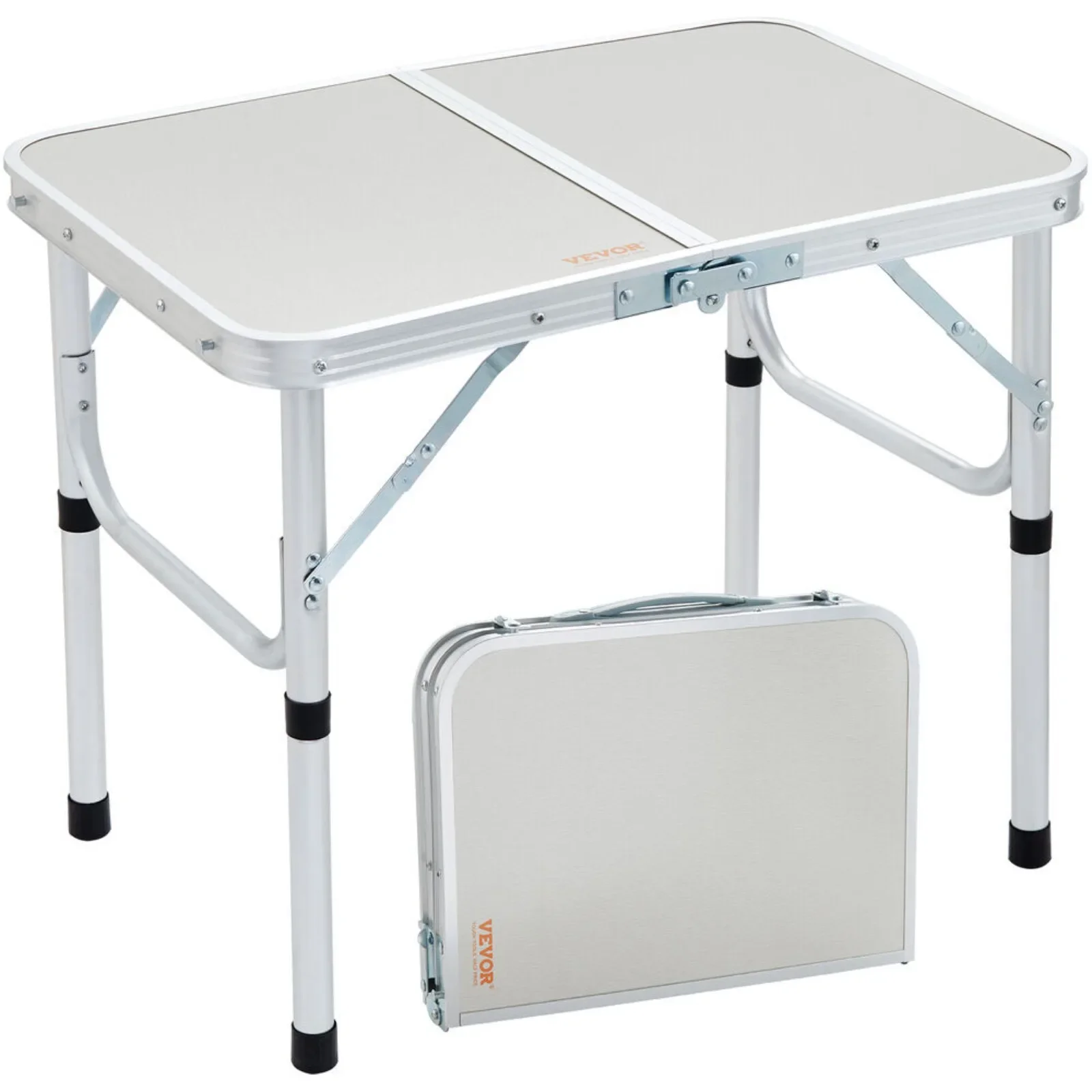 foldable portable camping table aluminum outdoor table with adjtable height-