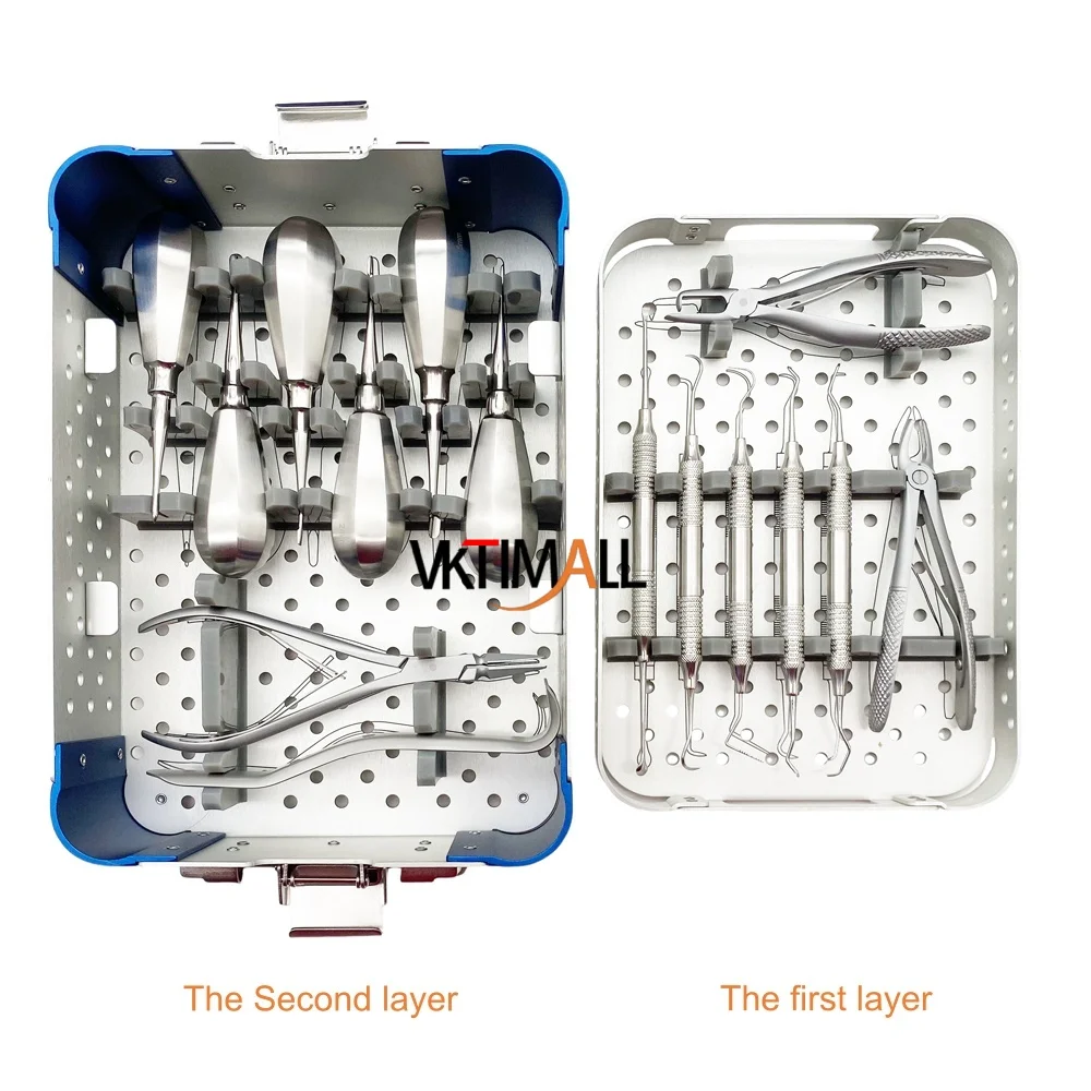 Orthopedic Dental Elevator Instrument Set for Dogs Featuring Veterinary Instrument Kit