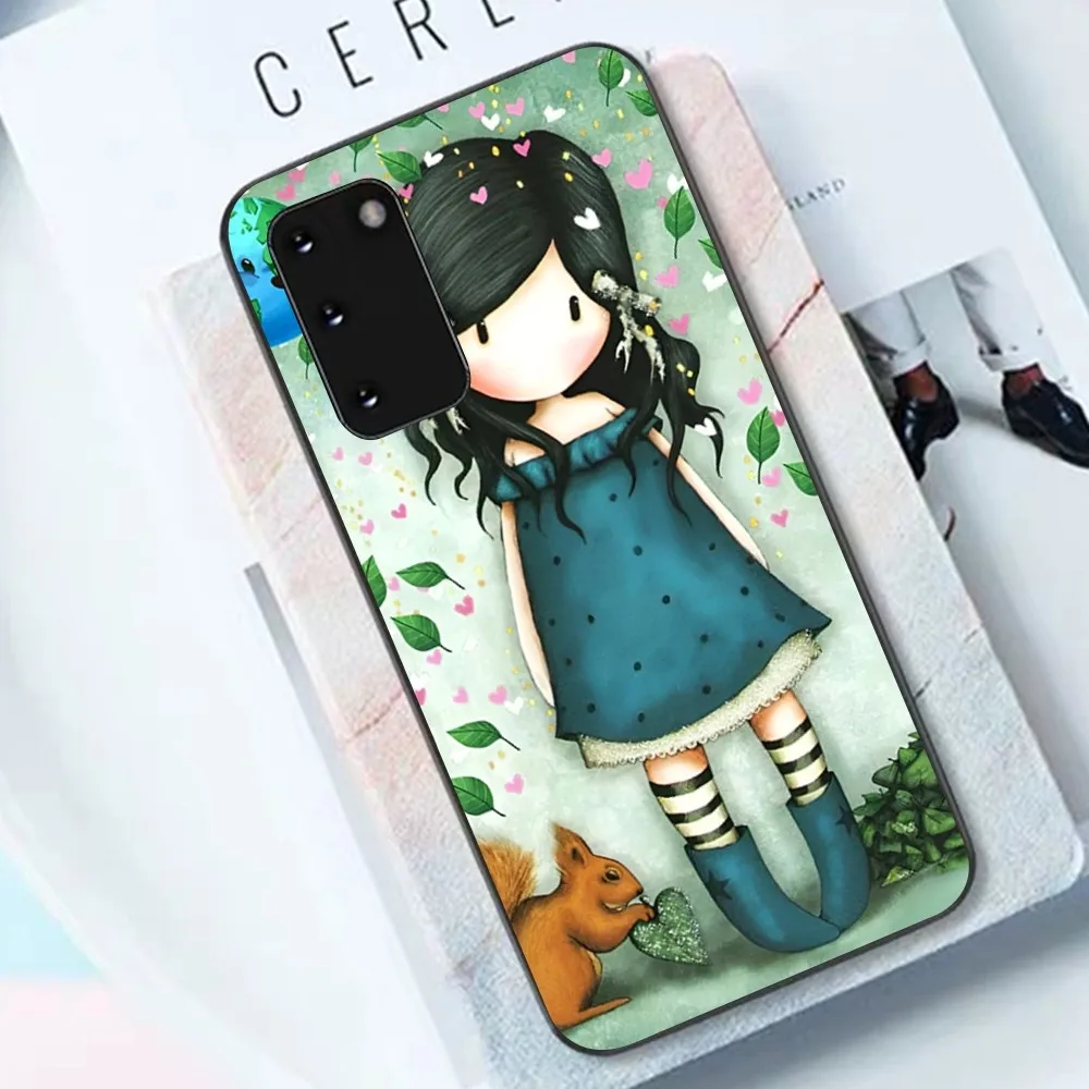 Casing ponsel Santoro g-gorjuss Jepang untuk Samsung S 9 10 20 21 22 23 30 23plus lite Ultra FE S10lite Fundas