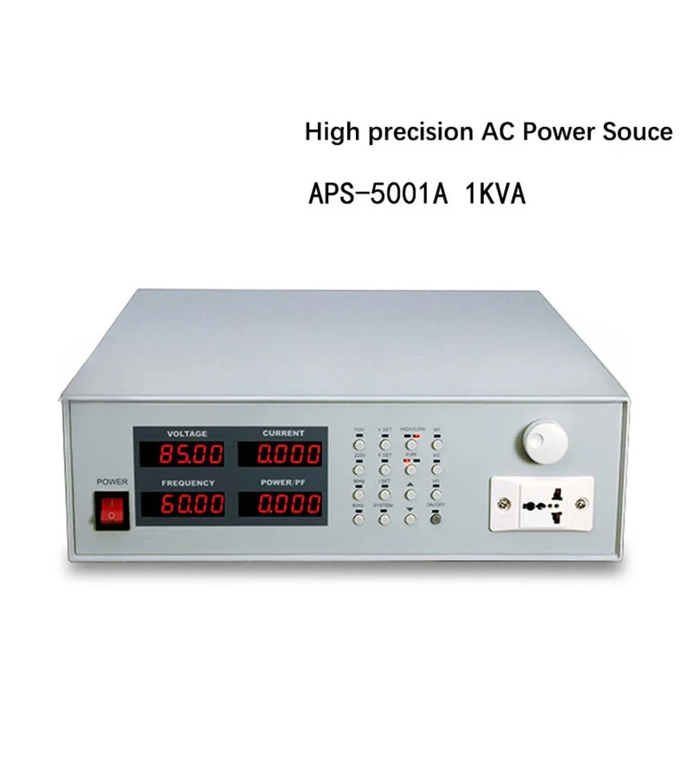 Programmable AC Power Source Digital Display Single Phase Variable Frequency Power Supply