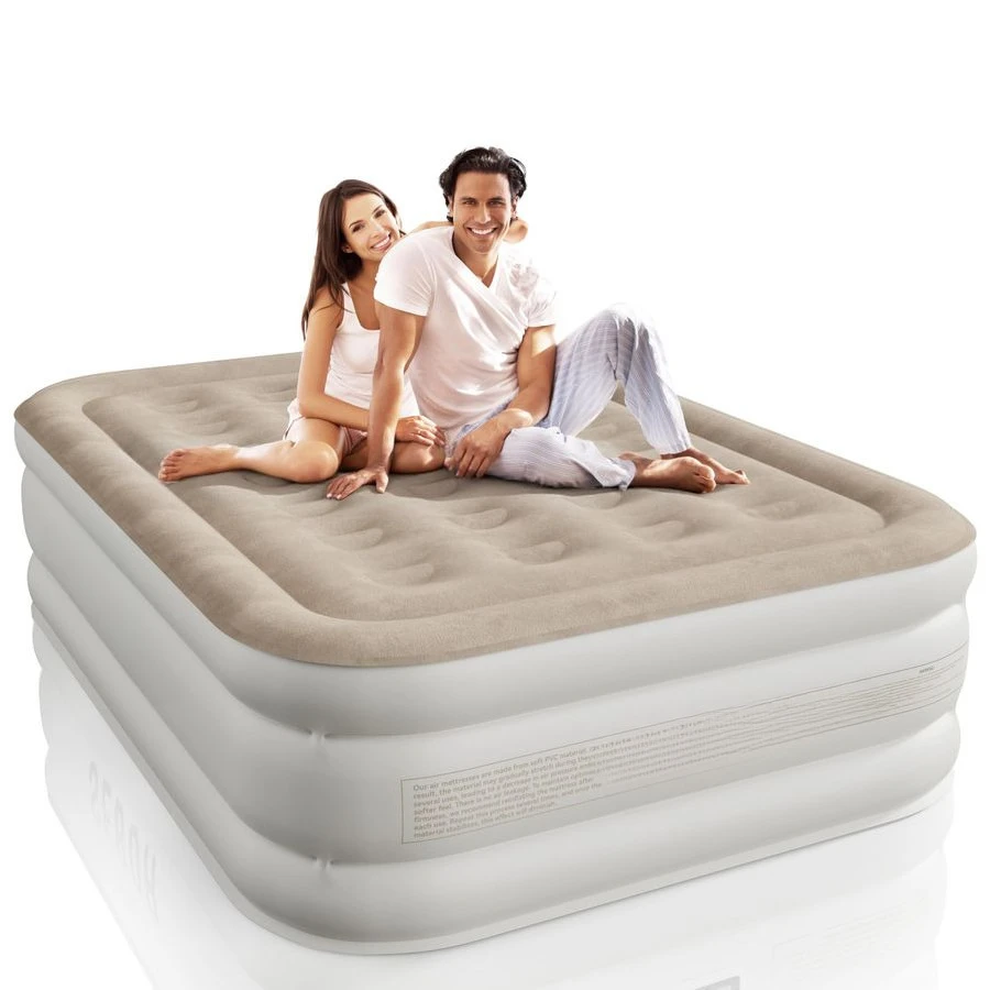 

Надувной матрас Full со встроенным насосом 18, комфортный самонадувающийся матрас с высокоскоростным насосом, прочный надувной матрас Full