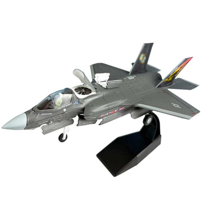 1:72 1/72 Scale US Army F-35 F-35B F35 Lightning II Joint Strike Jet Fighter Diecast Metal Plane Aircraft Model Children Toy