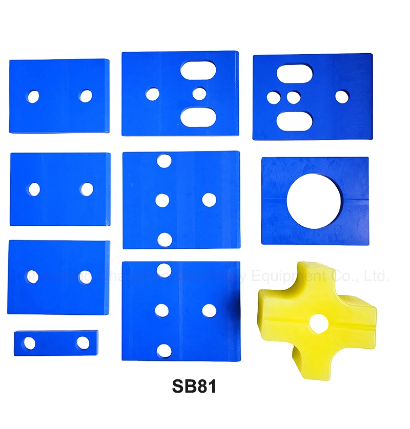 Complete Set SB81 Hydraulic Rock Breaker Hammer Damper Elastic Pad Buffer Block Shock Absorber