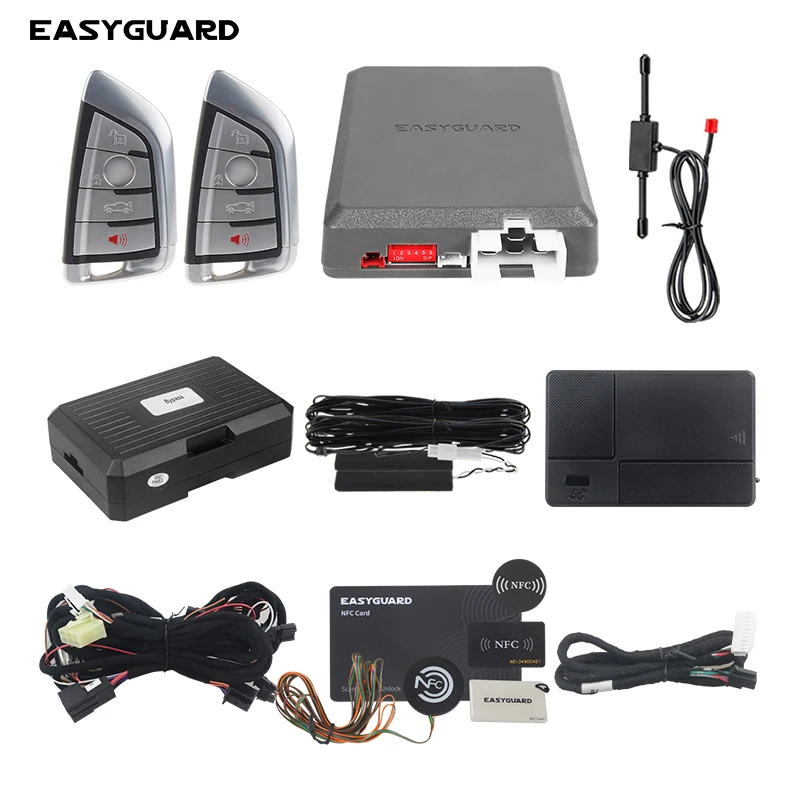 EASYGUARD KAN BUS afstandsbediening starter skit fit voor BMW E86,E89,E81,E82,E87,E88,E90,E91,E92,E93,E84,E83,E70,E60,E61,E64 auto alarm