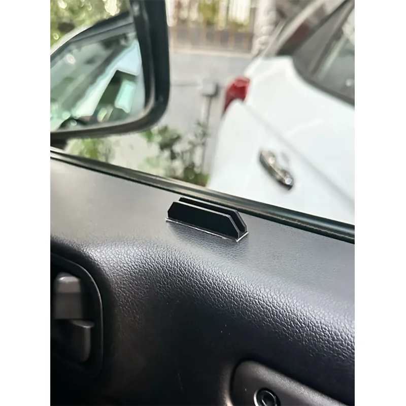 4 stücke Auto Magnetische Sonnenschirm Halterung Schwarz Anpassen Kunststoff Magnetische Sonnenschirm Halterung Auto Verschluss & Clips Innen Zubehör