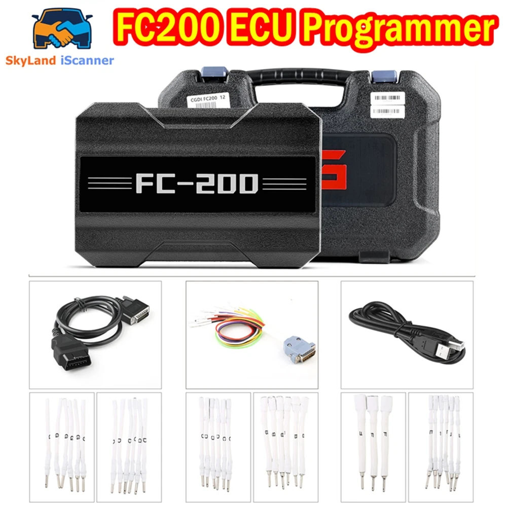 

НОВЫЙ программатор ECU CGDI FC200 CG FC200 Полная версия с адаптерами AT200 и MPC5XX для чтения/записи BOSCH MPC5xx на стене