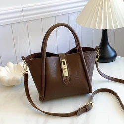 Fashion brand handbag new large capacity shoulder bag high-end women's bag Fashion niche leisure handbag ladies crossbody bag