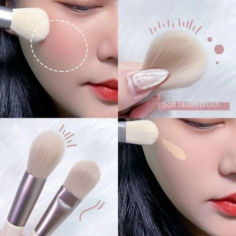 Hot selling portable 8-piece professional makeup brush set beauty tools makeup foundation blush concealer beauty tools brush eye image 6