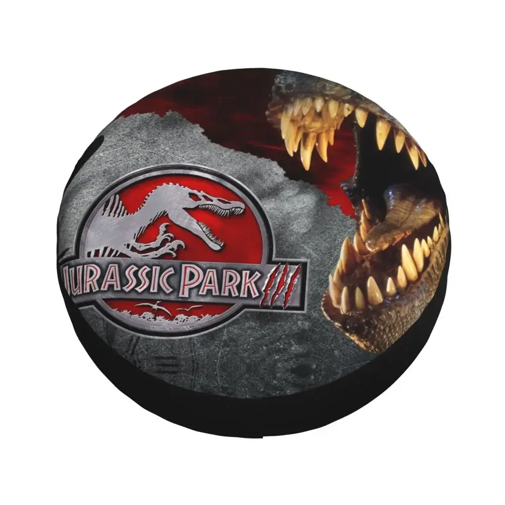 Maßgefertigter Jurassic Park Reserverad-Schutz 4WD 4x4 RV Sci-Fi Dinosaurier für Toyota RAV4 Prado 14" 15" 16" 17" Zoll – Detail 11