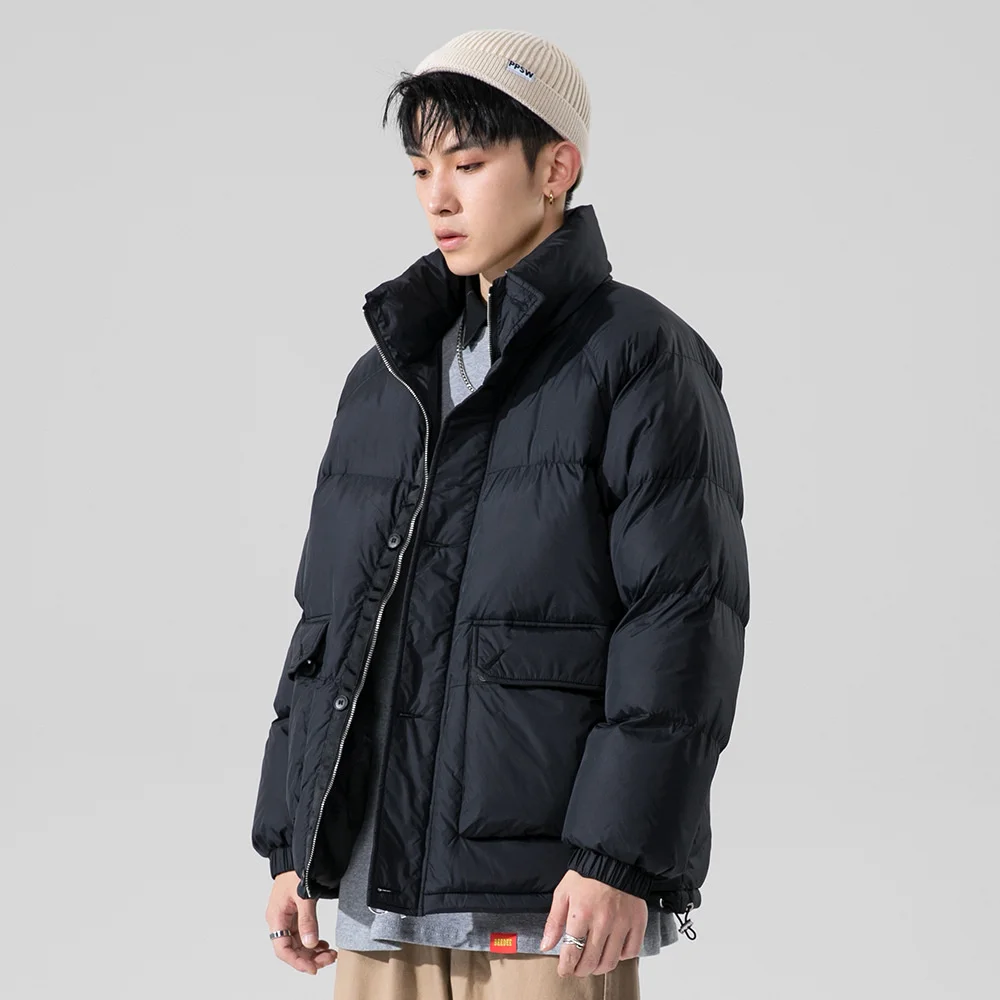 

Clothing 2023 Male Winter Coats Brand Mens Fashion Long Slim Fit Pocket Oversize Casual Hooded Outerwear Parka Jacket M-5XL