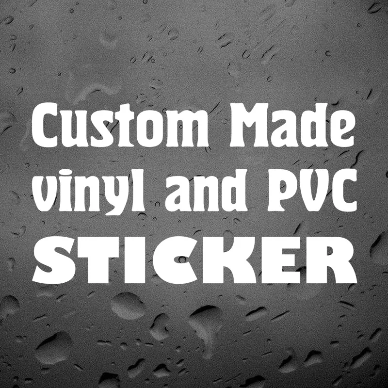 Custom made  sticker car stickers vinyl or PVC decal car auto stickers  car  bumper/rear window