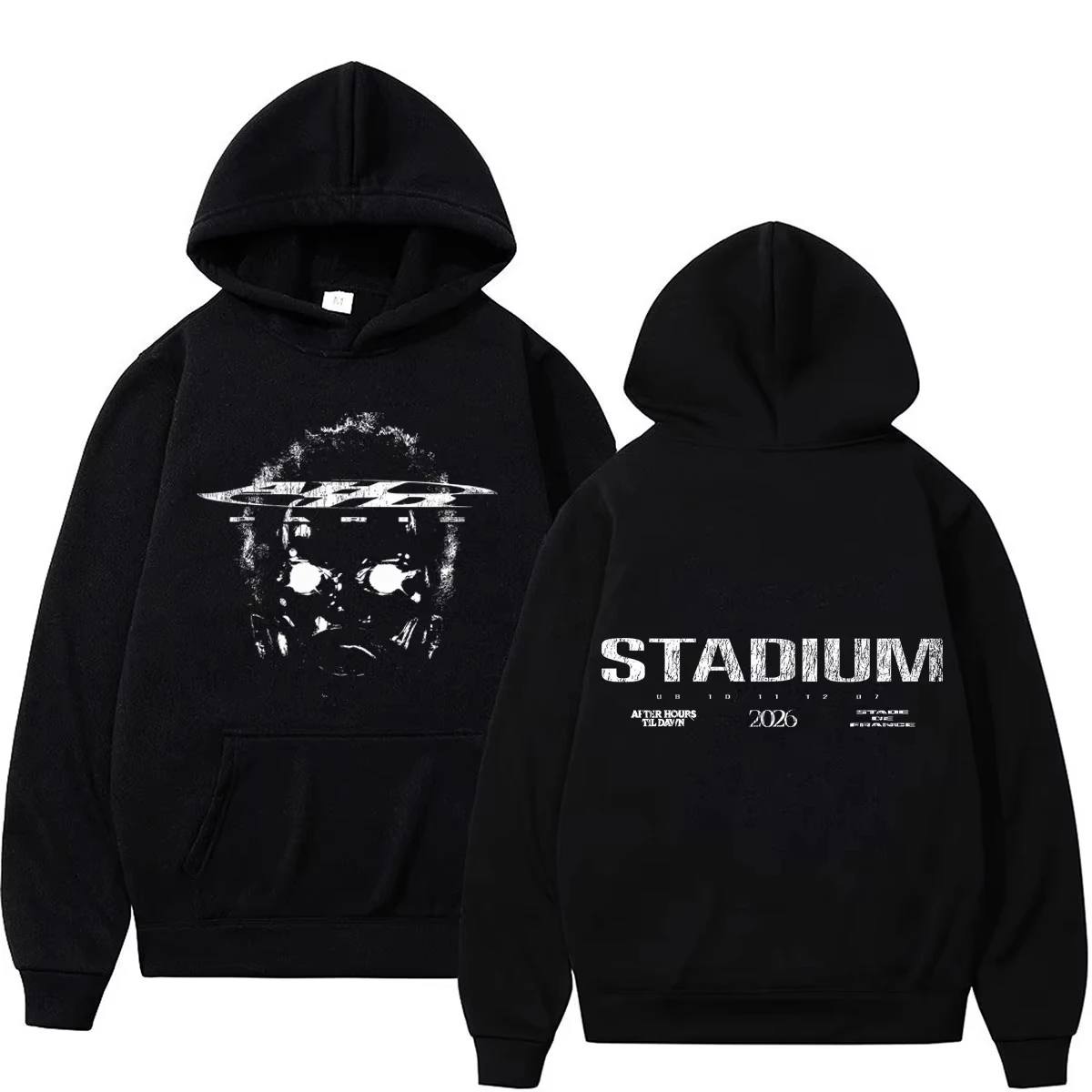 2026 New The Weeknd After Hours Til Dawn Tour 2026 Hoodie Men's Vintage Fashion Clothing Sweatshirt Hip Hop L