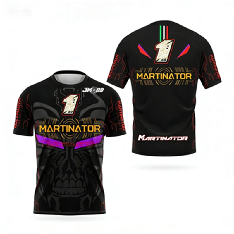 YOUNG RACING ENTHUSIASTS COLLECT SHORT-SLEEVED PARENT-CHILD CLOTHING SUMMER CHILDREN ADULT FASHIONABLE BREATHABLE T-SHIRT