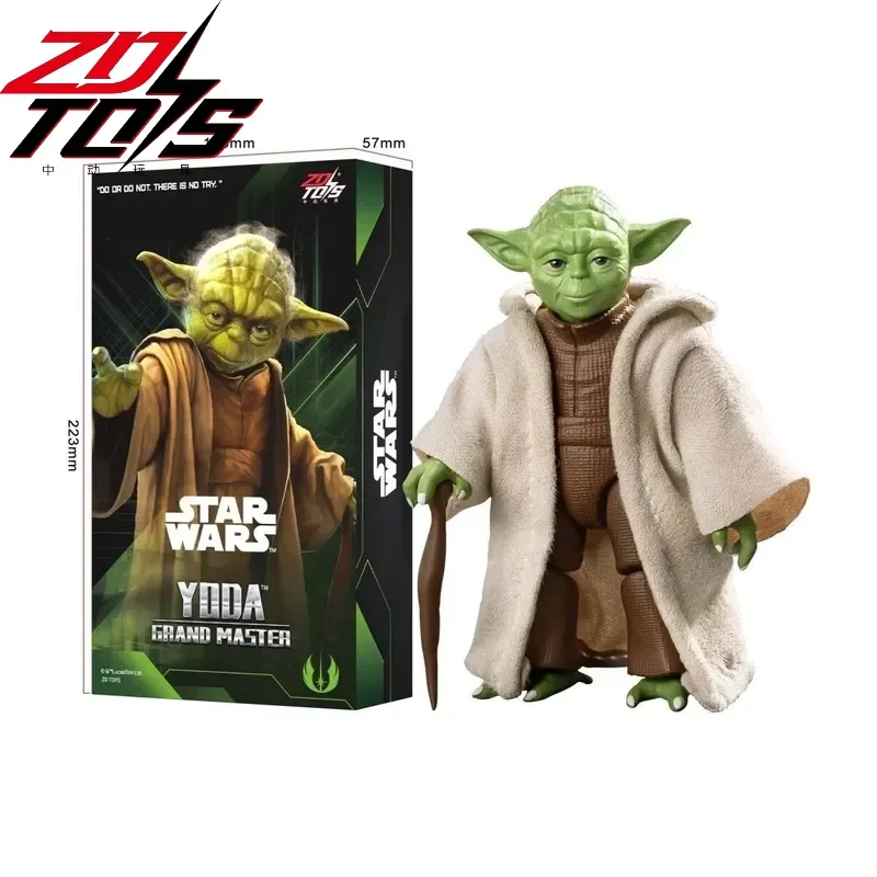 ZDTDS Star Wars Yoda Action Figure Movable Joints Collectible Model Desktop Display Toy For Adult Fans Gift - view 6