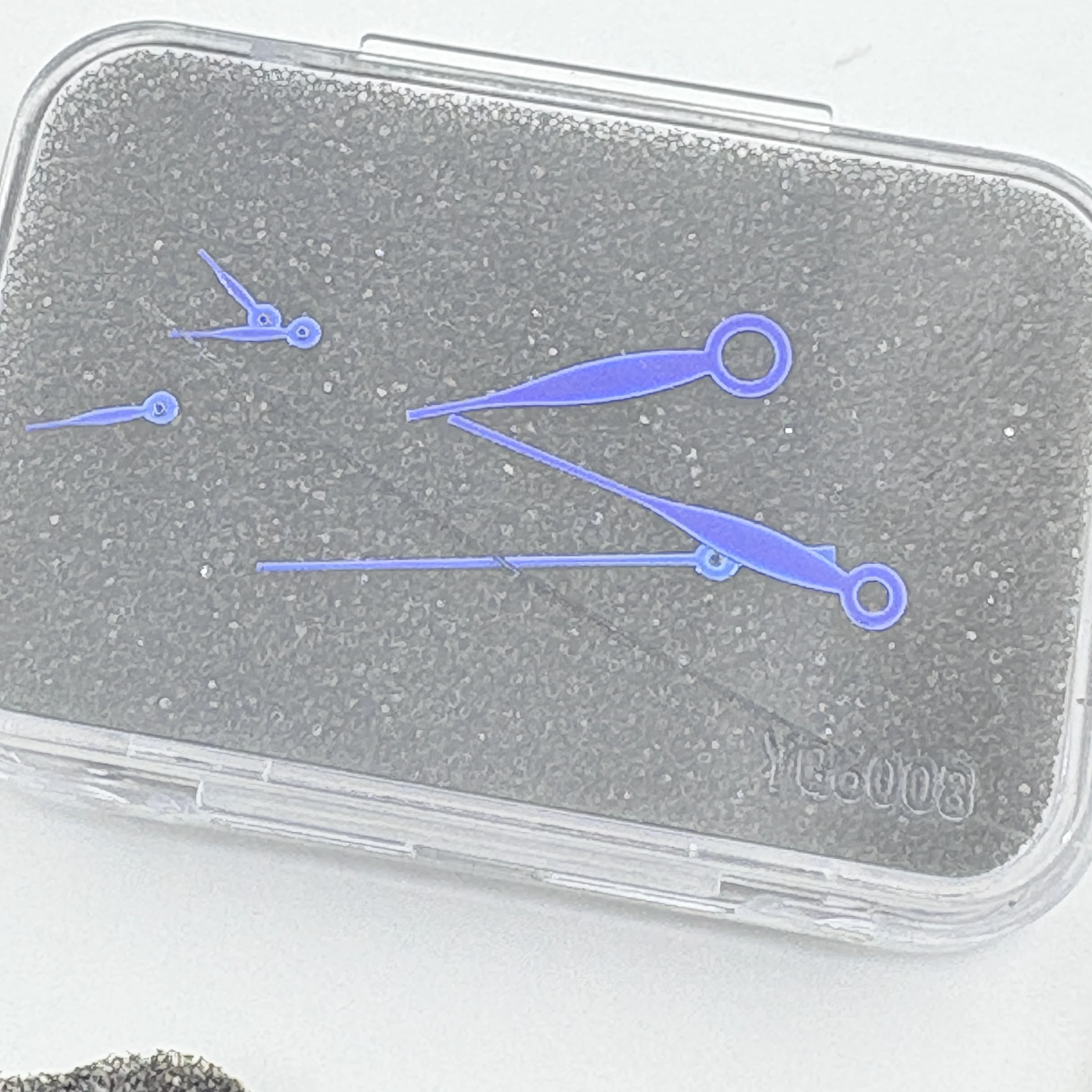 Accessoires de mouvement de montre compatibles avec le mouvement ETA7750, aiguilles IWO, heure, minute, aiguilles d'occasion, six aiguilles