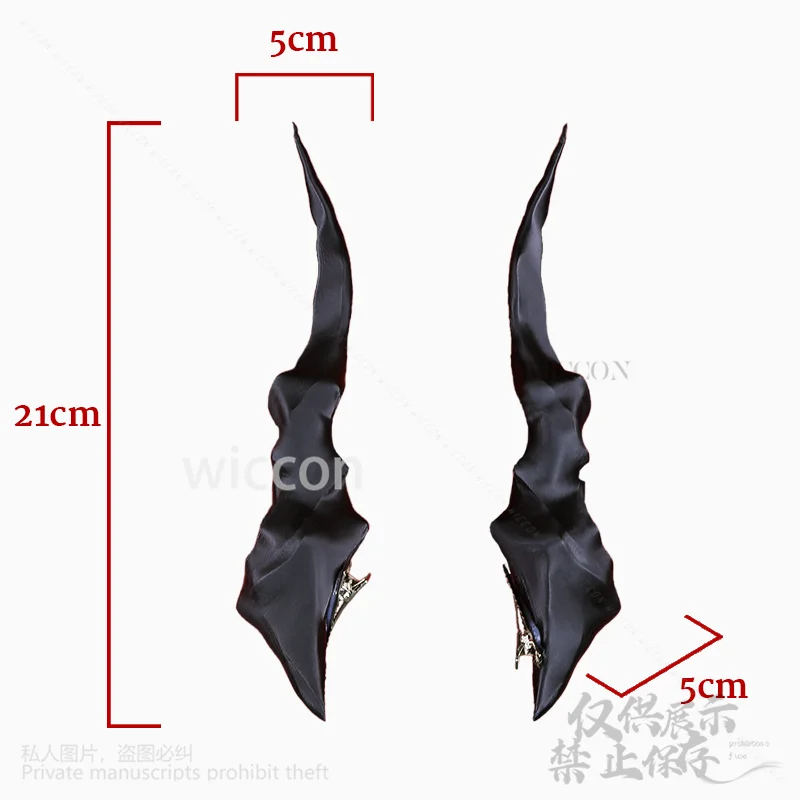 Anime Game Love And Deepspace Cosplay Sylus Dragon Horn 3D Polylactic Acid Props For Man Cos Halloween Christmas Customized view 6