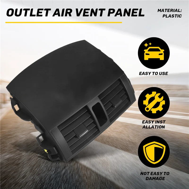 

Center Dash A/C Outlet Air Vent Panel For Toyota Corolla 2008-2013